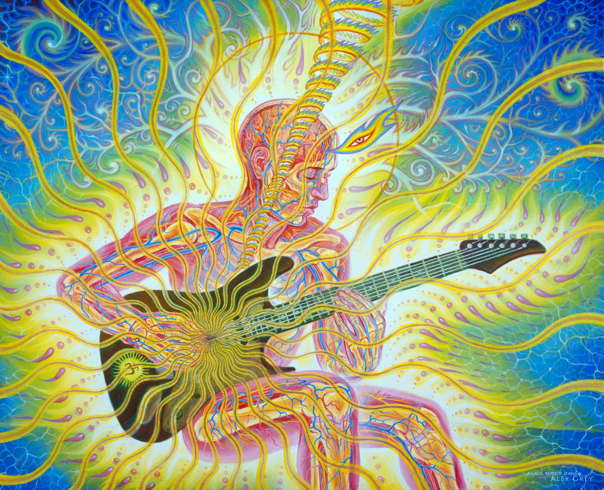 Dying By Alex Grey