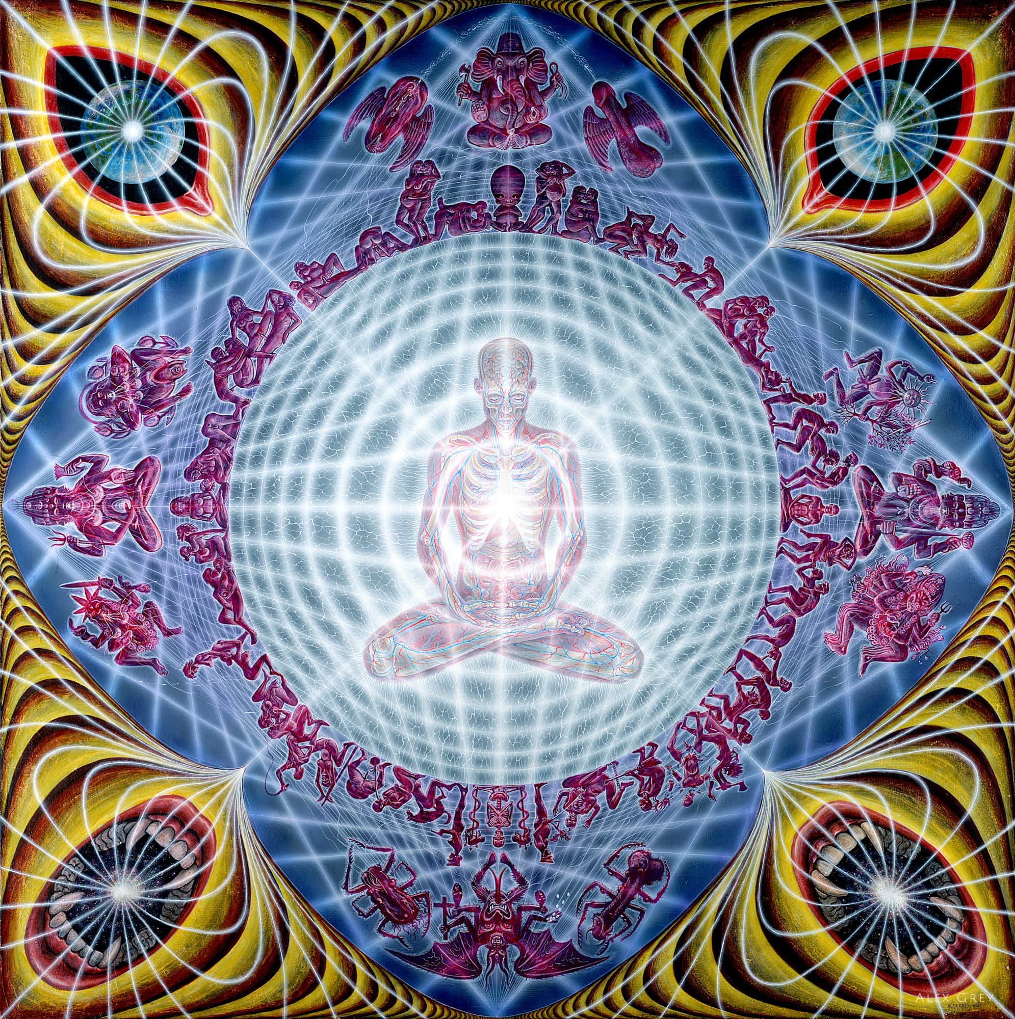 Alex grey картины