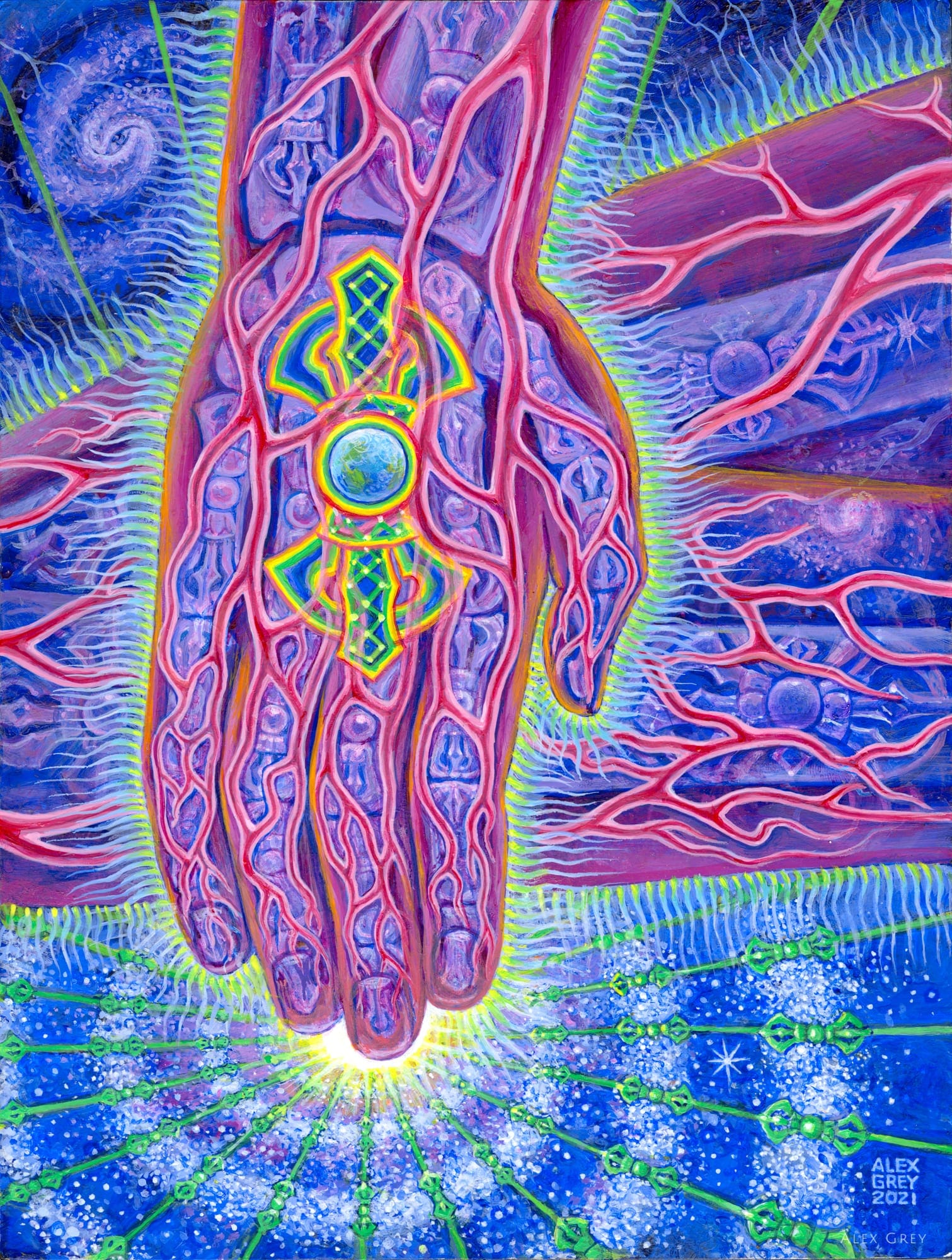 Gaia by Alex Grey