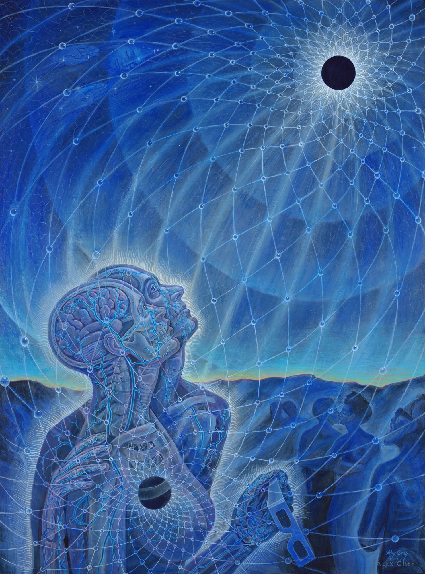 Copulating by Alex Grey