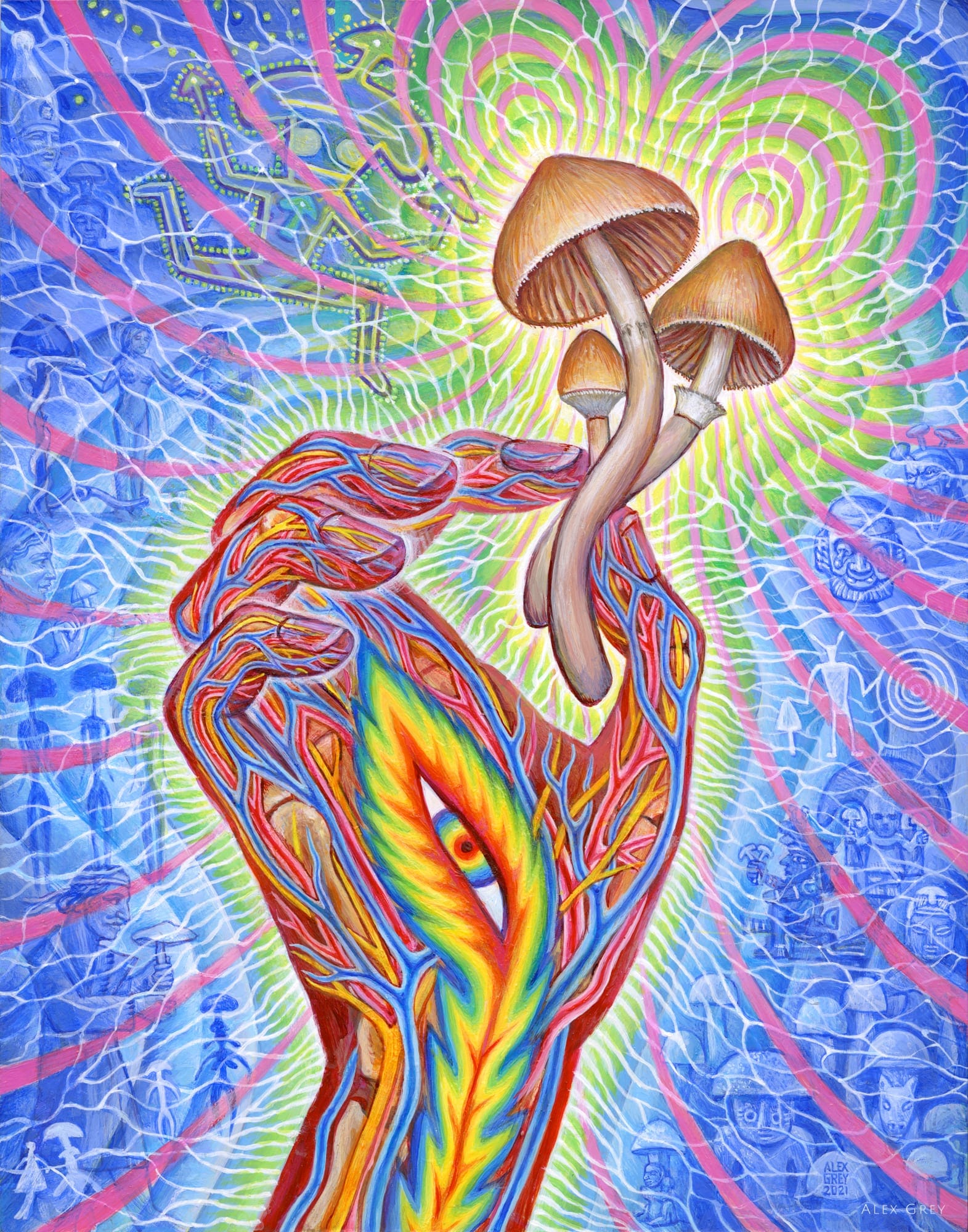 Alex Grey Art Tree