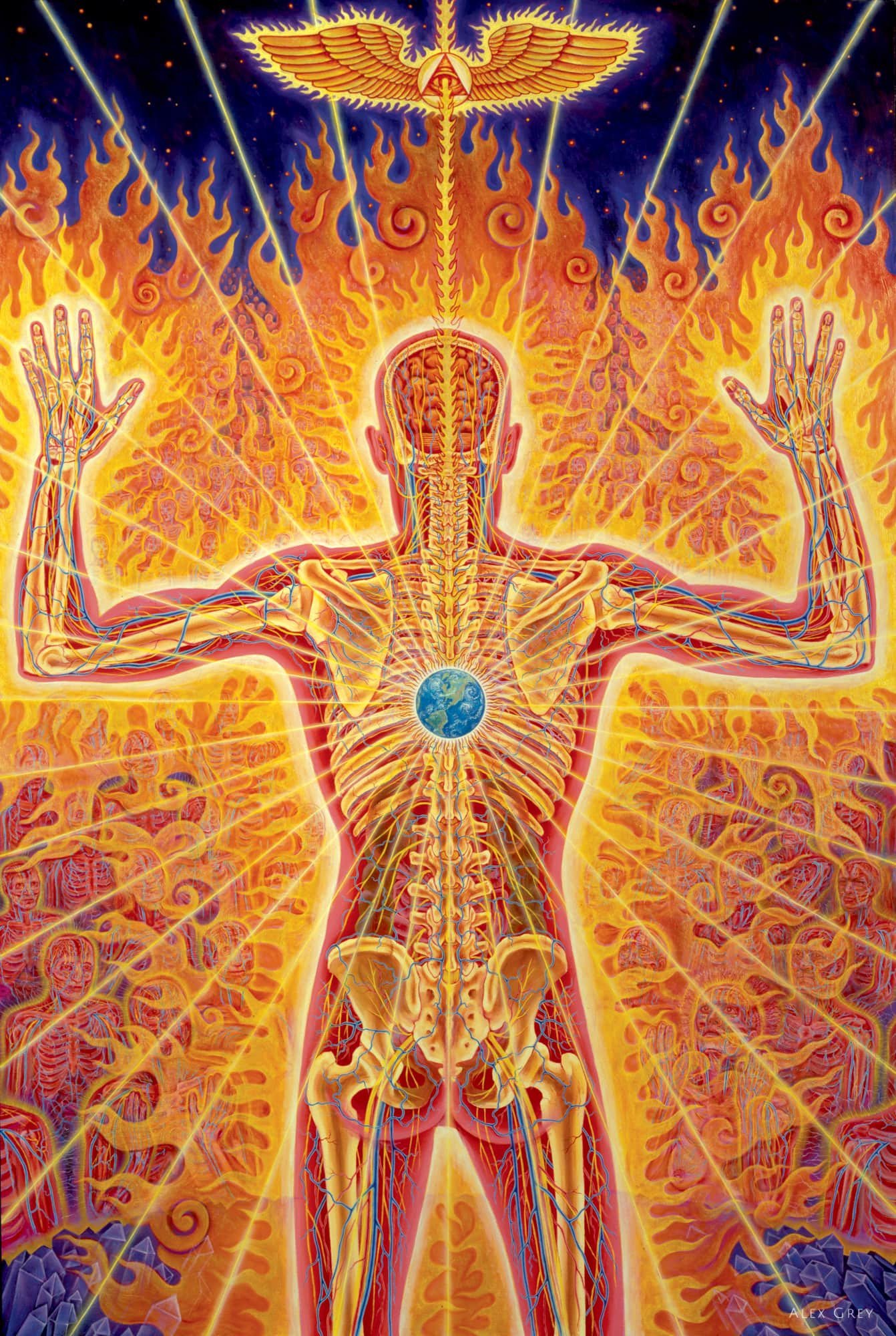 Alex Grey's Artwork 8f0bfe315d7889893077b05cbcb941d5