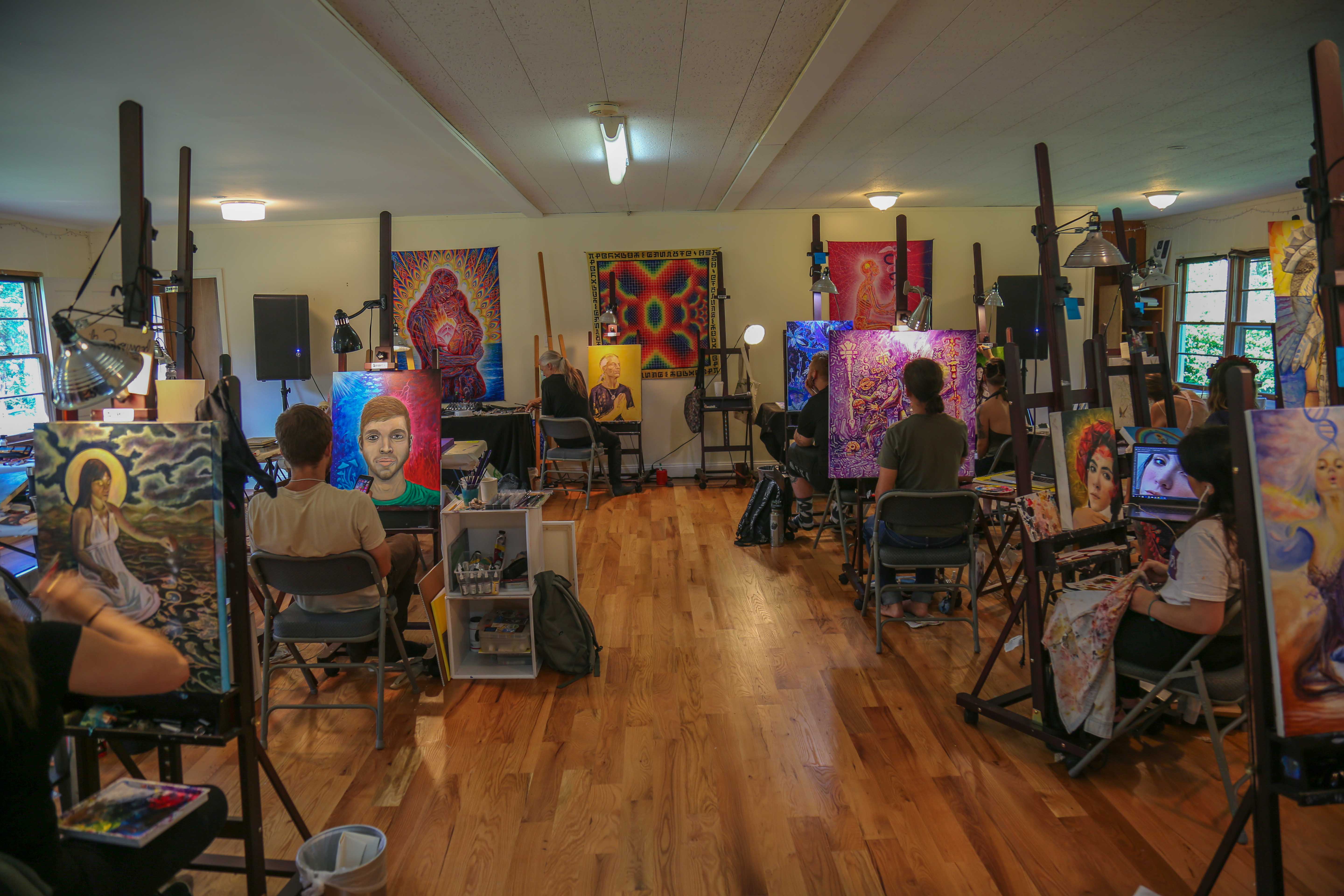 Visionary Art Intensive, CoSM Art Lab